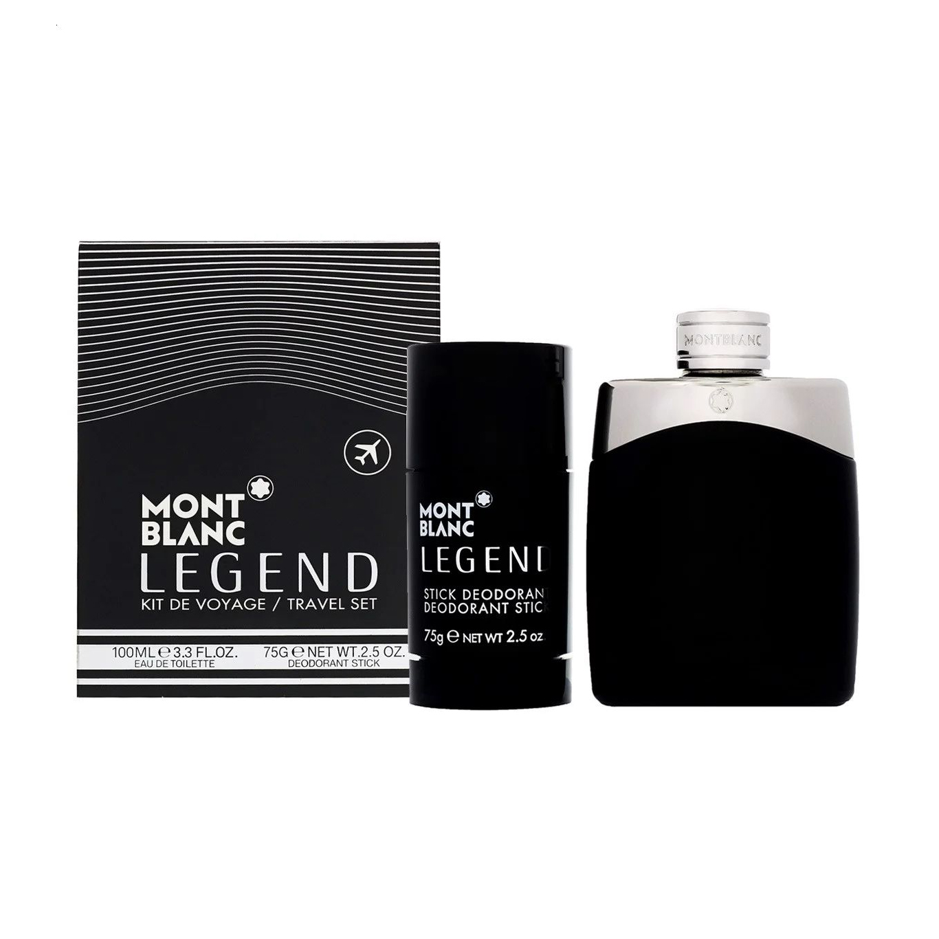 Парфумований набір чоловічий Montblanc Legend (туалетна вода, 100 мл + дезодорант-стік, 75 г)